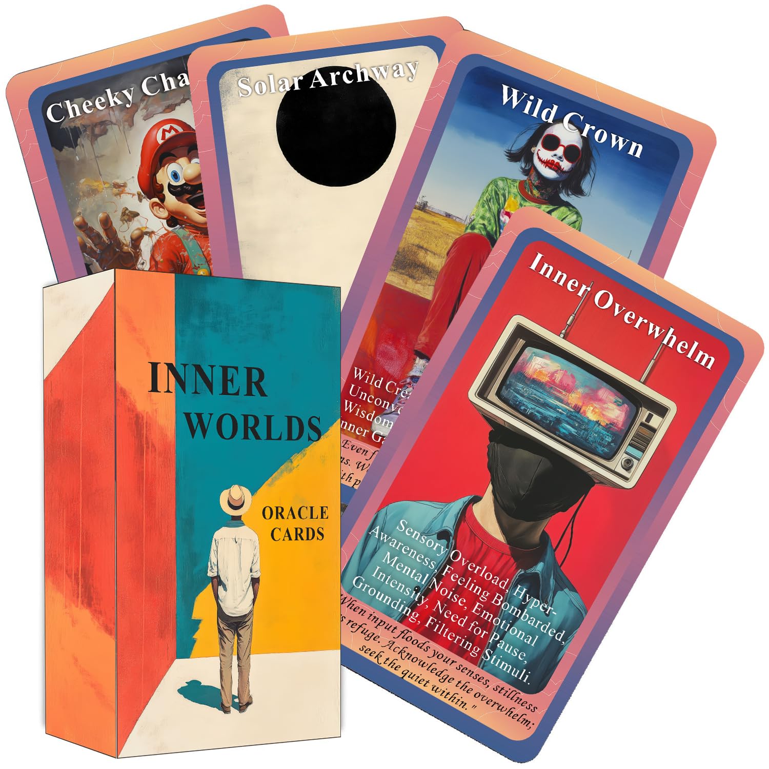 Amazon.com: Inner Worlds Oracle Deck, Oracle Cards for Beginners