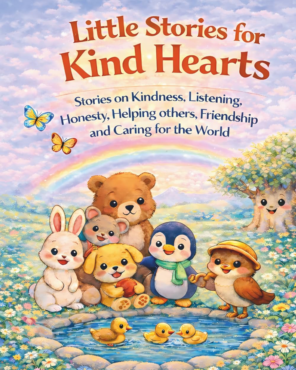 Little Stories for Kind Hearts: Gentle Moral Stories for Kids About Kindness, Listening, Honesty, Helping others, Friendship and Caring for the world (Ages 3-5)