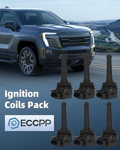 Vista 498 de ECCPP Bobinas de encendido portátiles de repuesto para automóvil compatibles con Infiniti I30/para Nissan Maxima 3.0L V6 2000-2001 Reemplazo