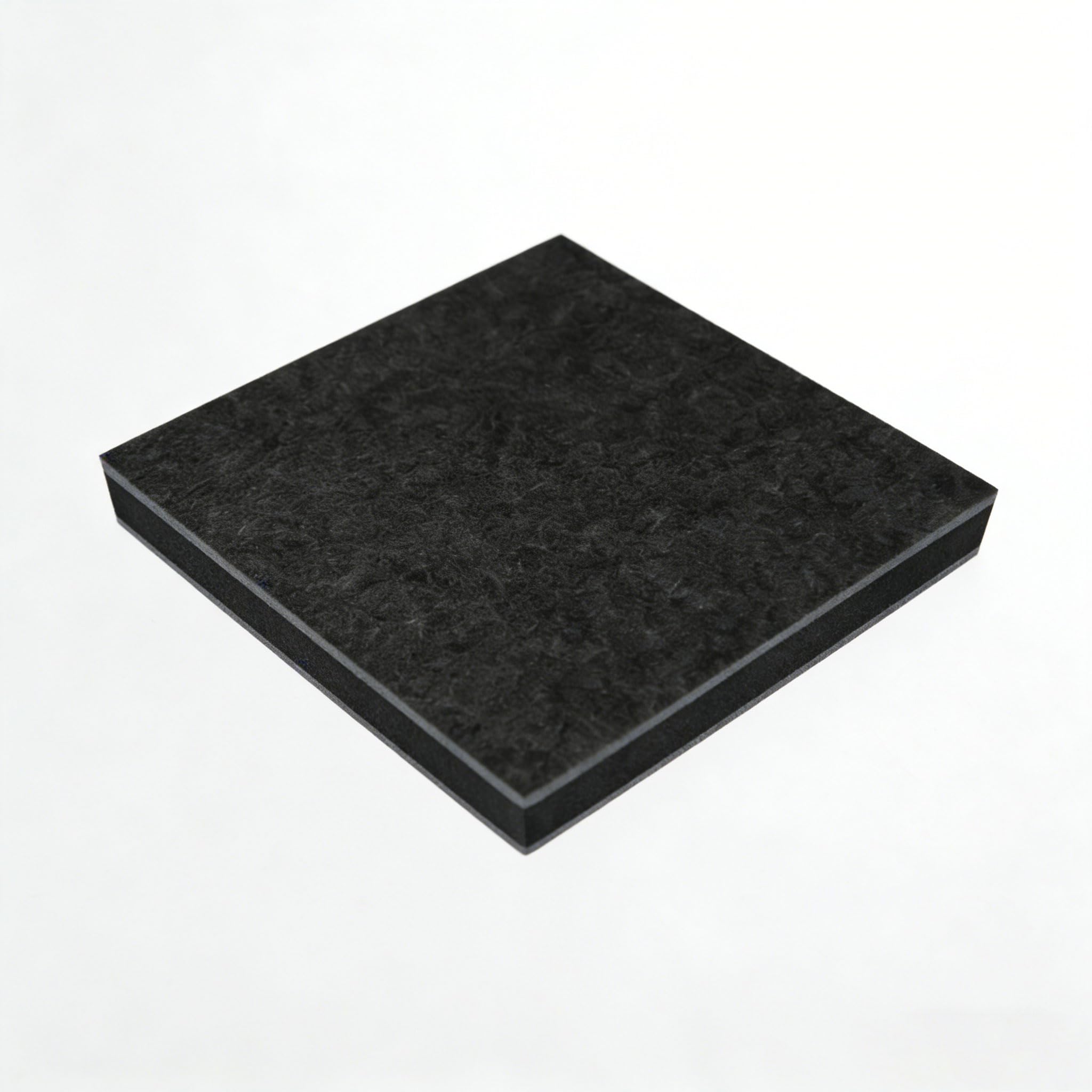 Tappeto per Batteria, Tappetino Anti-Scivolo per Batteria Acustica ed Elettronica, Base per Pedali Doppi per Grancassa, Tessuto a Trama Fitta(Size:1.31×1.31ft(40×40cm),Color:Nero)