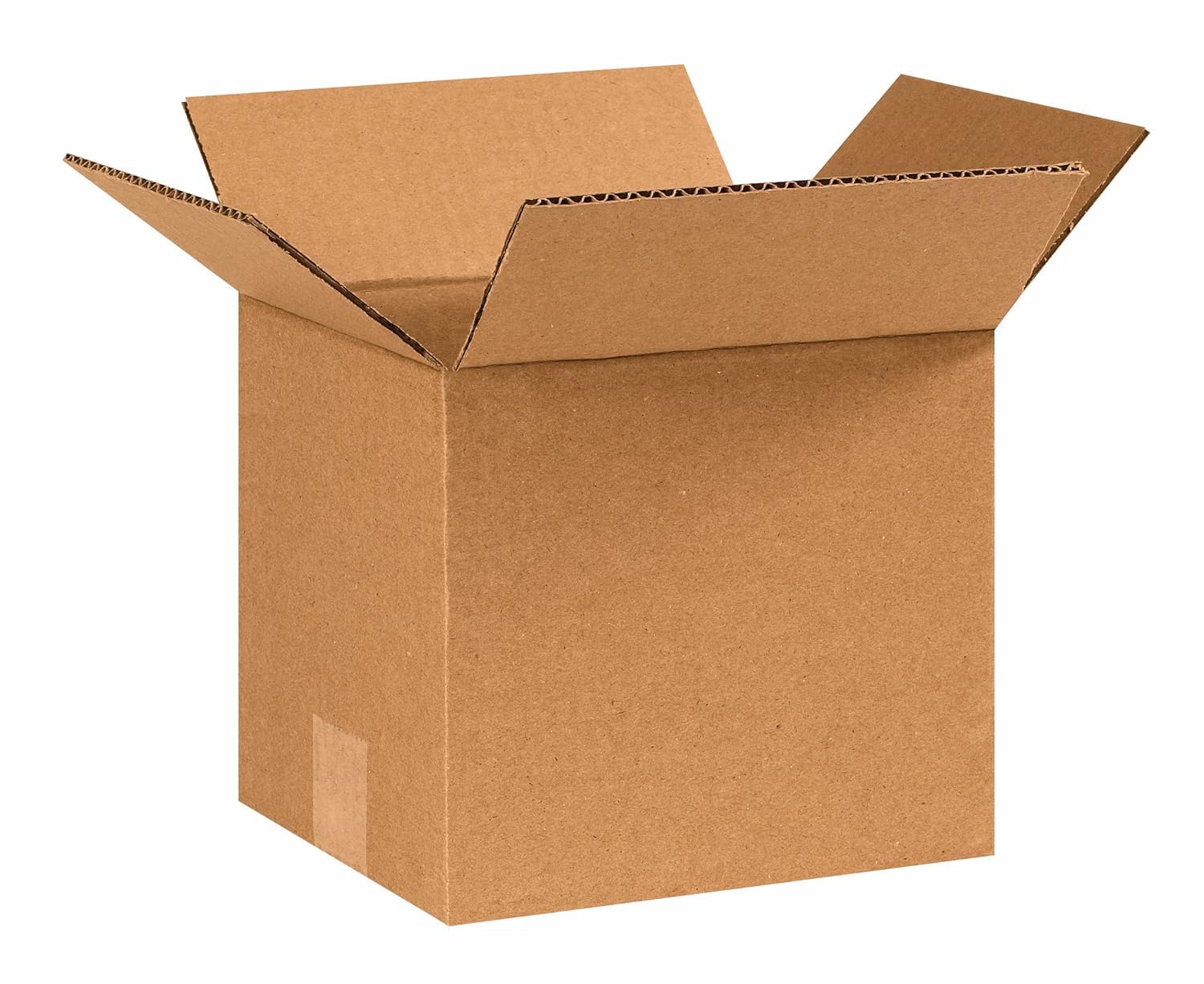 SecureShip 7 x 7 x 7 Corrugated Cardboard 3 Ply Box For Packing, Moving, Shipping, Gifting, Multi Propose Use (Pack of 80)