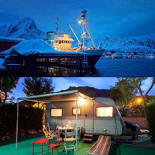 Miniatura 8 de Bombillas LED de bajo voltaje de 12 voltios, suaves y cálidas, 2700 K, 1 W (solo para 12 V -24 V CCCA) - Bombilla de globo pequeña con base Edison