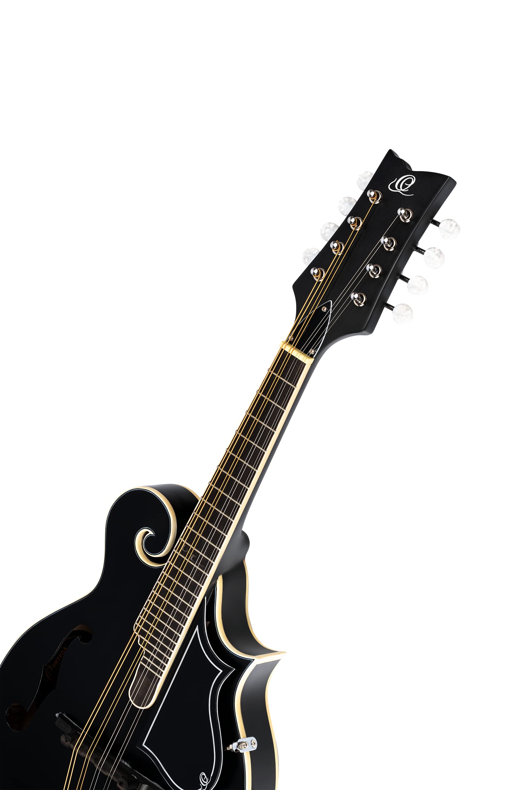 Ortega Mandolin F-Style Series Inclusive Custodia - BK - Nero (RMFE40SBK)