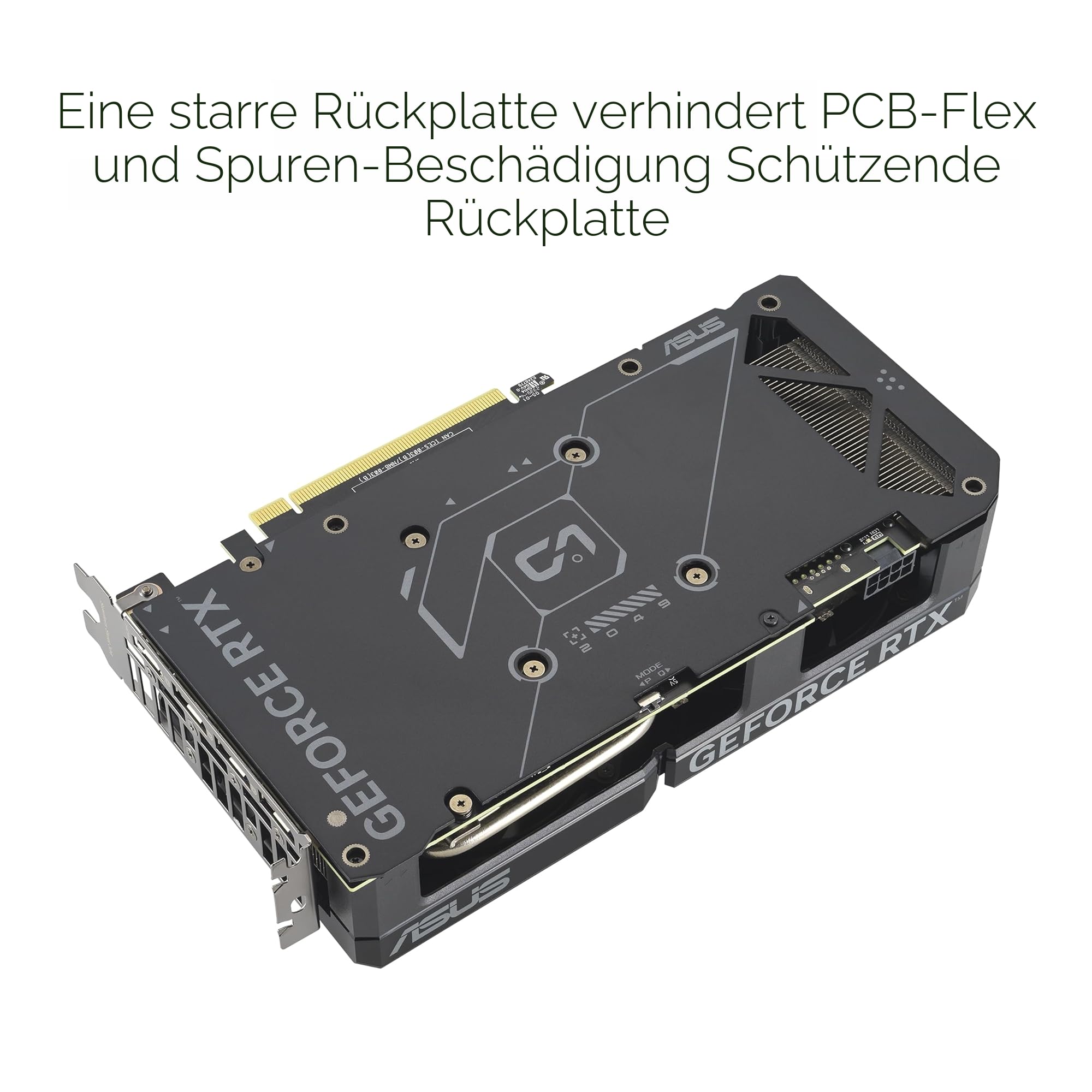 ASUS Dual GeForce RTX 4060 EVO OC Edition 8GB GDDR6 (PCIe 4.0, DLSS 3, HDMI 2.1a, DisplayPort 1.4a, Axial-Tech-Lüfterdesign, 0dB, BIOS, Auto-Extreme-Technologie)