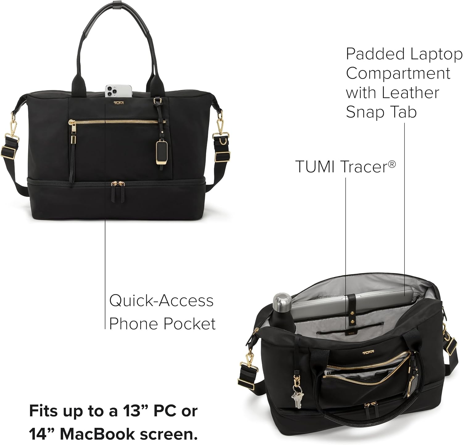 TUMI Womens Contine Weekender - Image 5