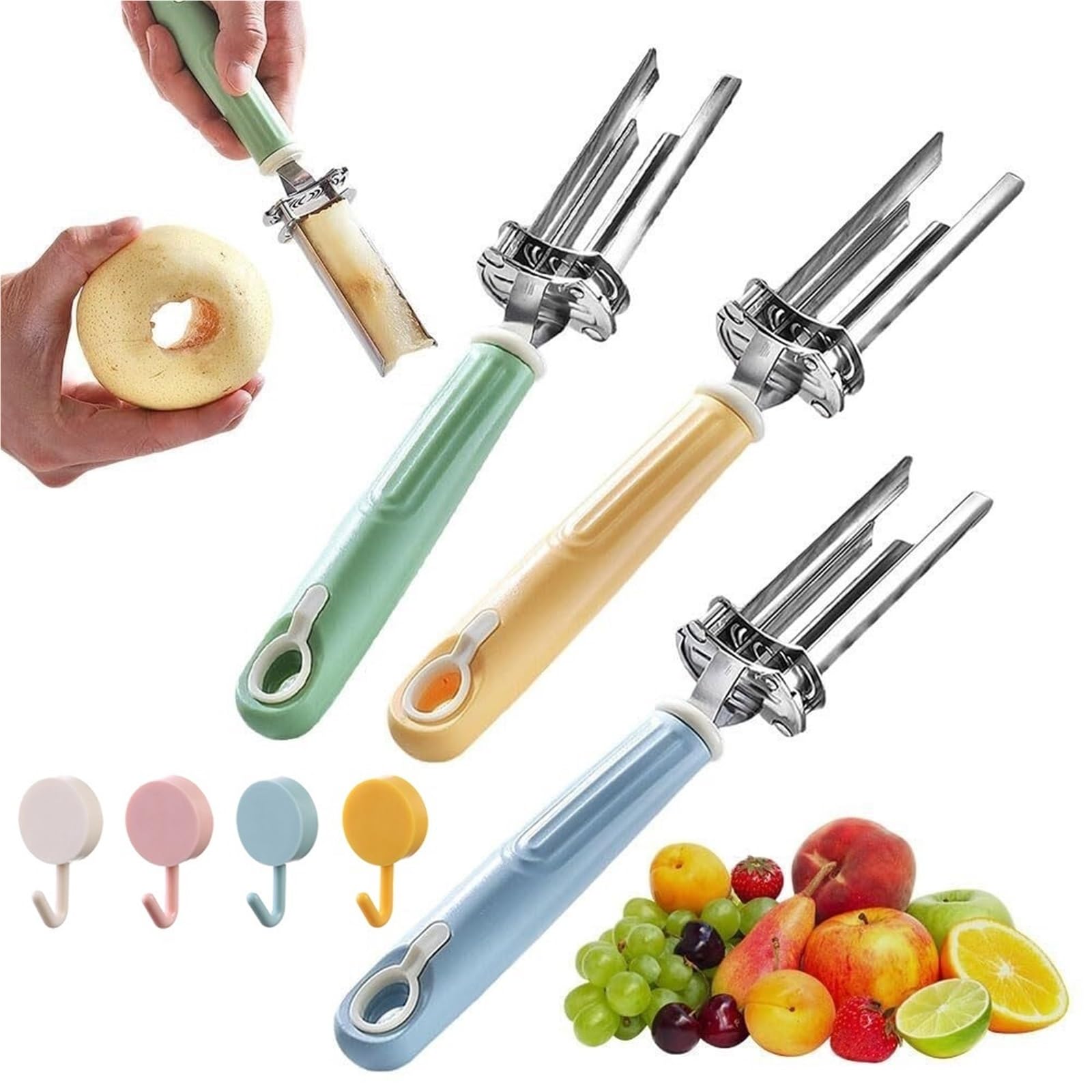 Outil d'évidage de fruits réglable pour réussir vos recettes de tomates et poivrons farcis