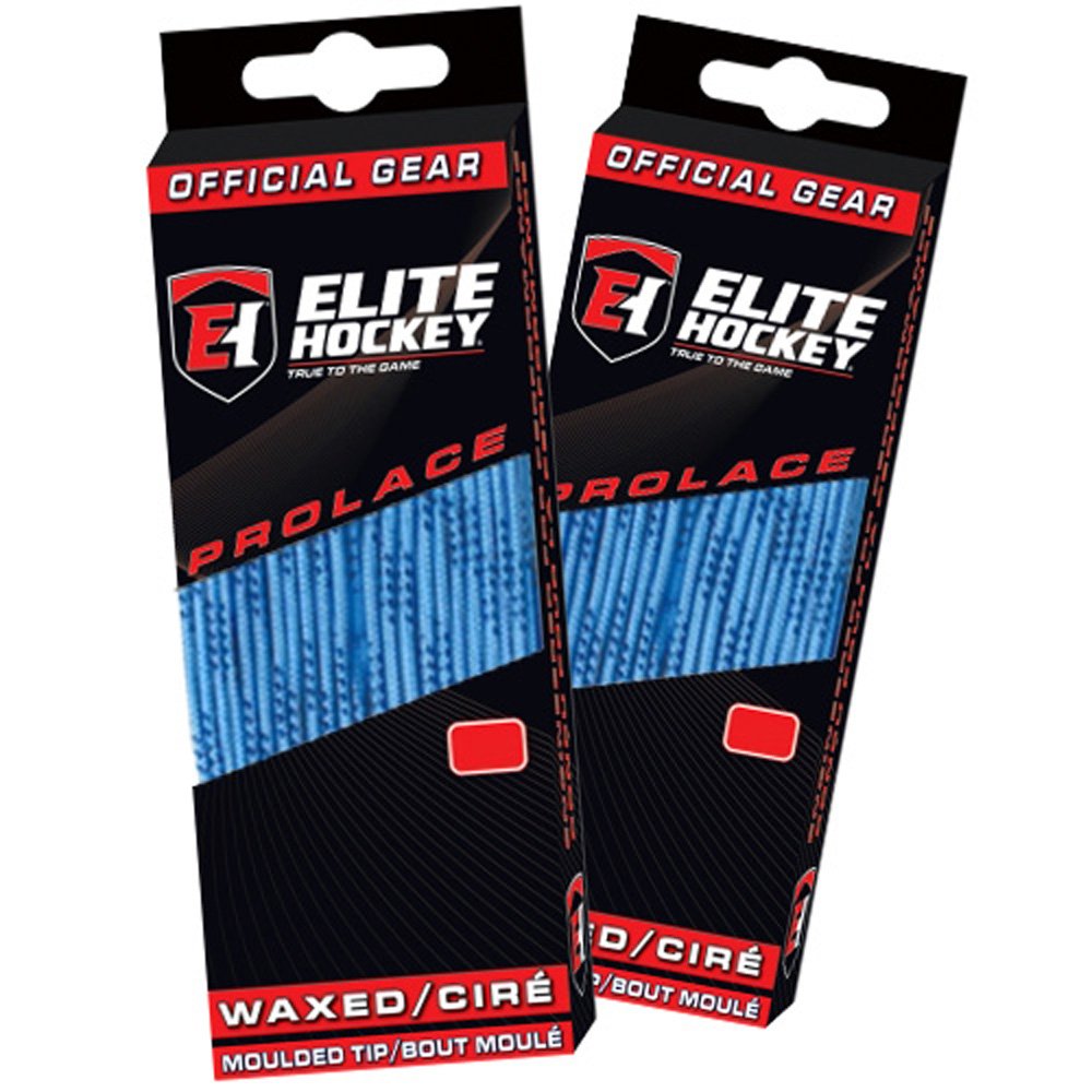 Elite Hockey Prolace Gewachste Schnürsenkel - 304,8 Cm Silbergrau Für Eishockey Schlittschuhe
