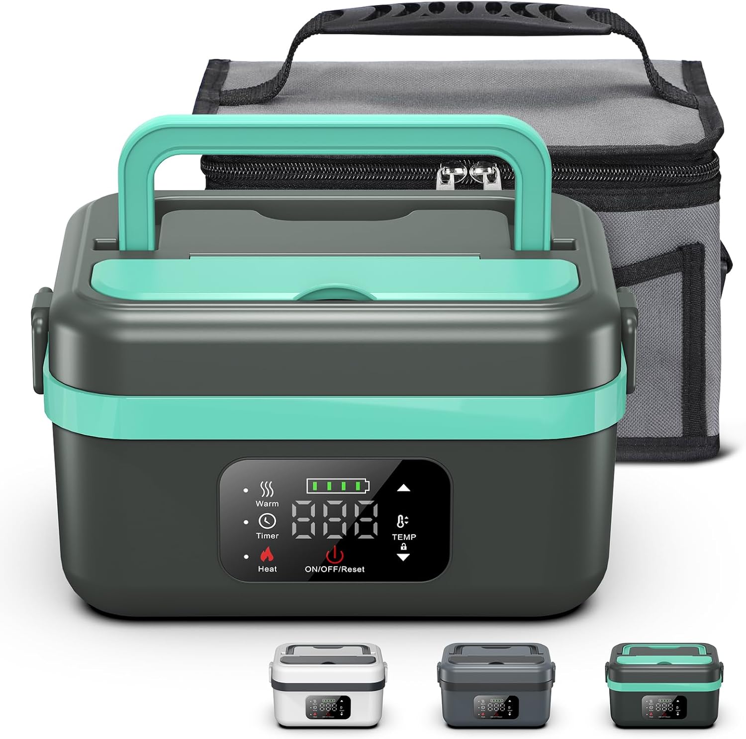 Cordless Electric Heated Lunch Box for Men Adults Women