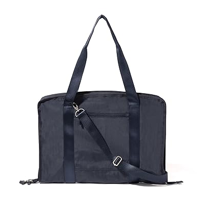 Baggallini Garment Bag Weekender/Overnight Luggage French Navy, Mesh/Nylon