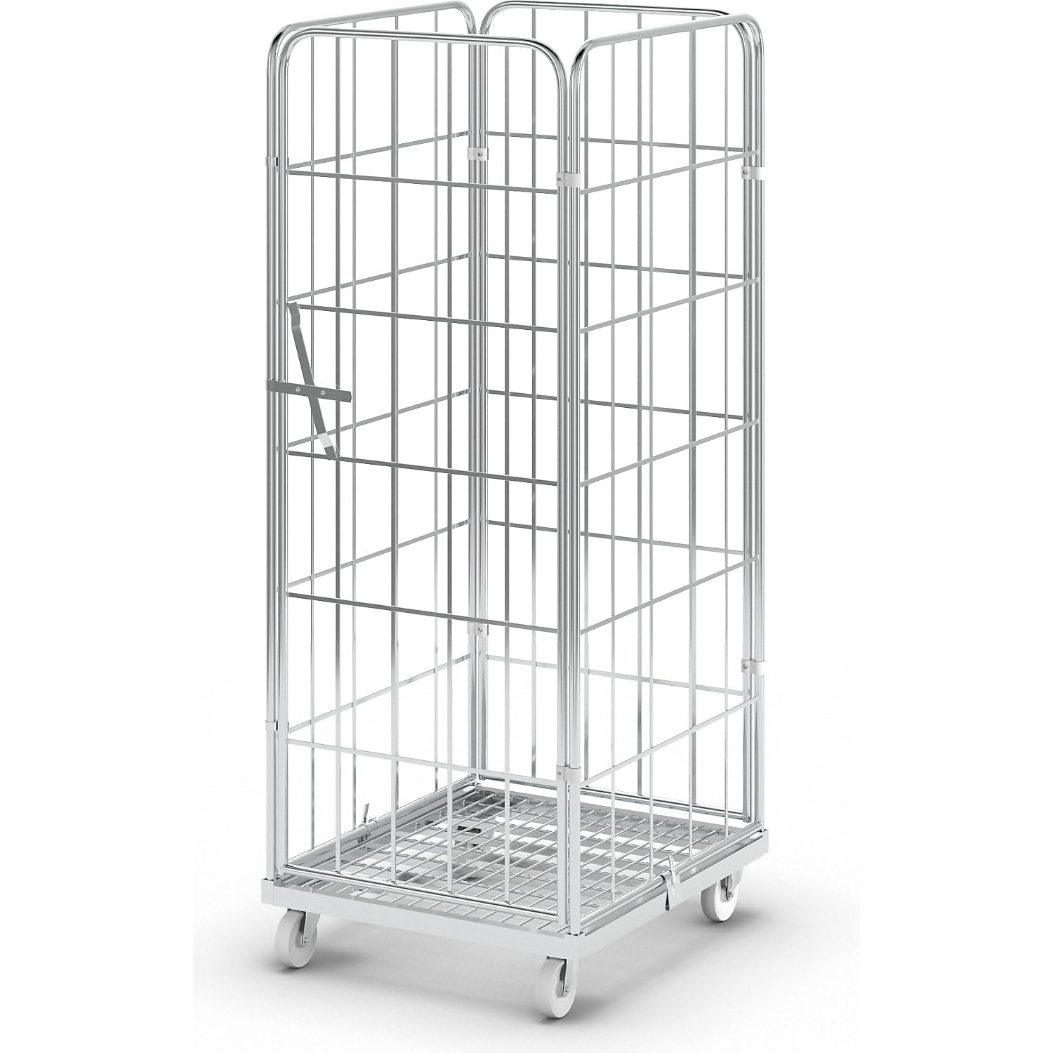 Roll-conteneur en acier, 4 côtés, hauteur h.t. 1830 mm, poids 37,9 kg