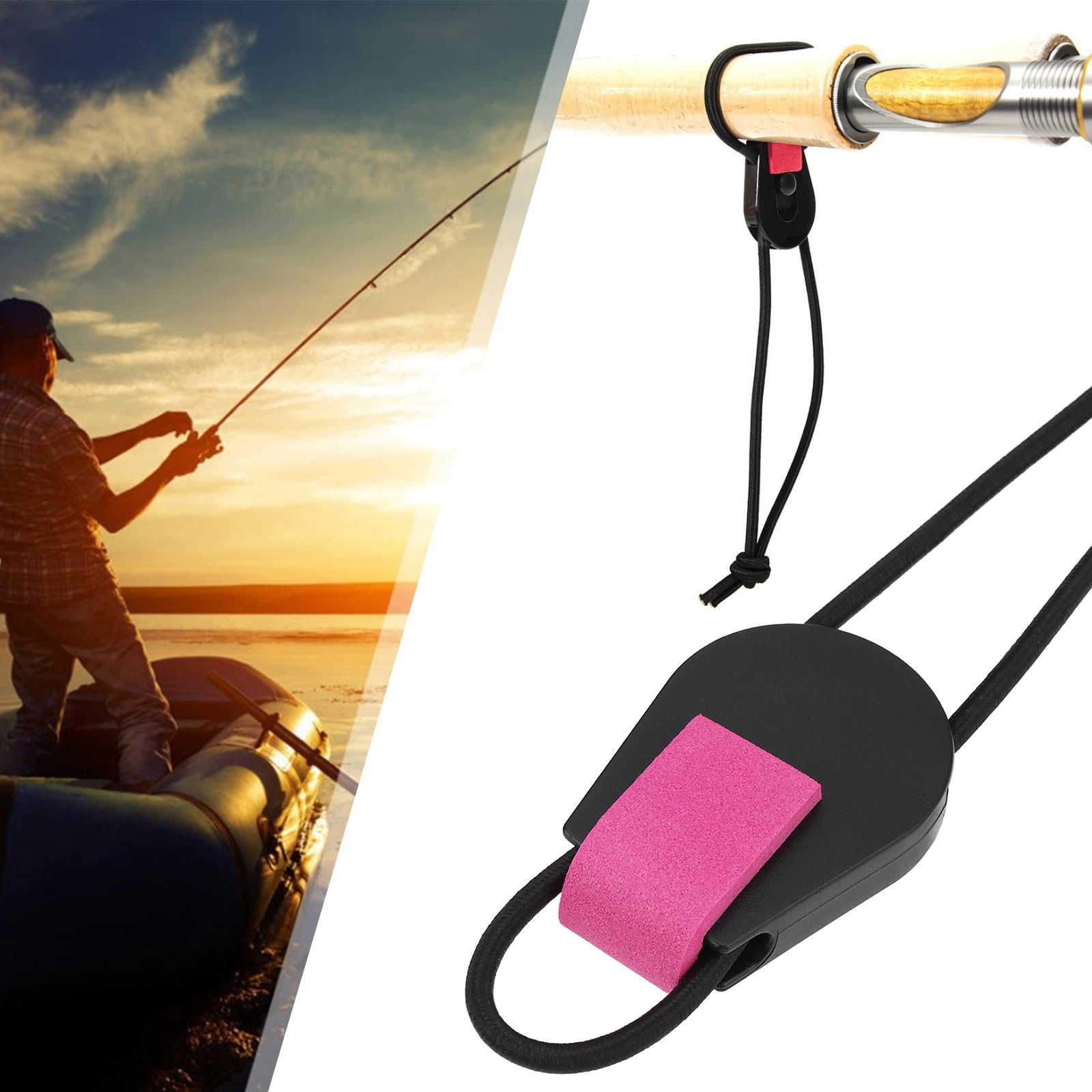 Create Idea 4pc Sangles De Pêche De 18 Cm Cordes élastiques Pour