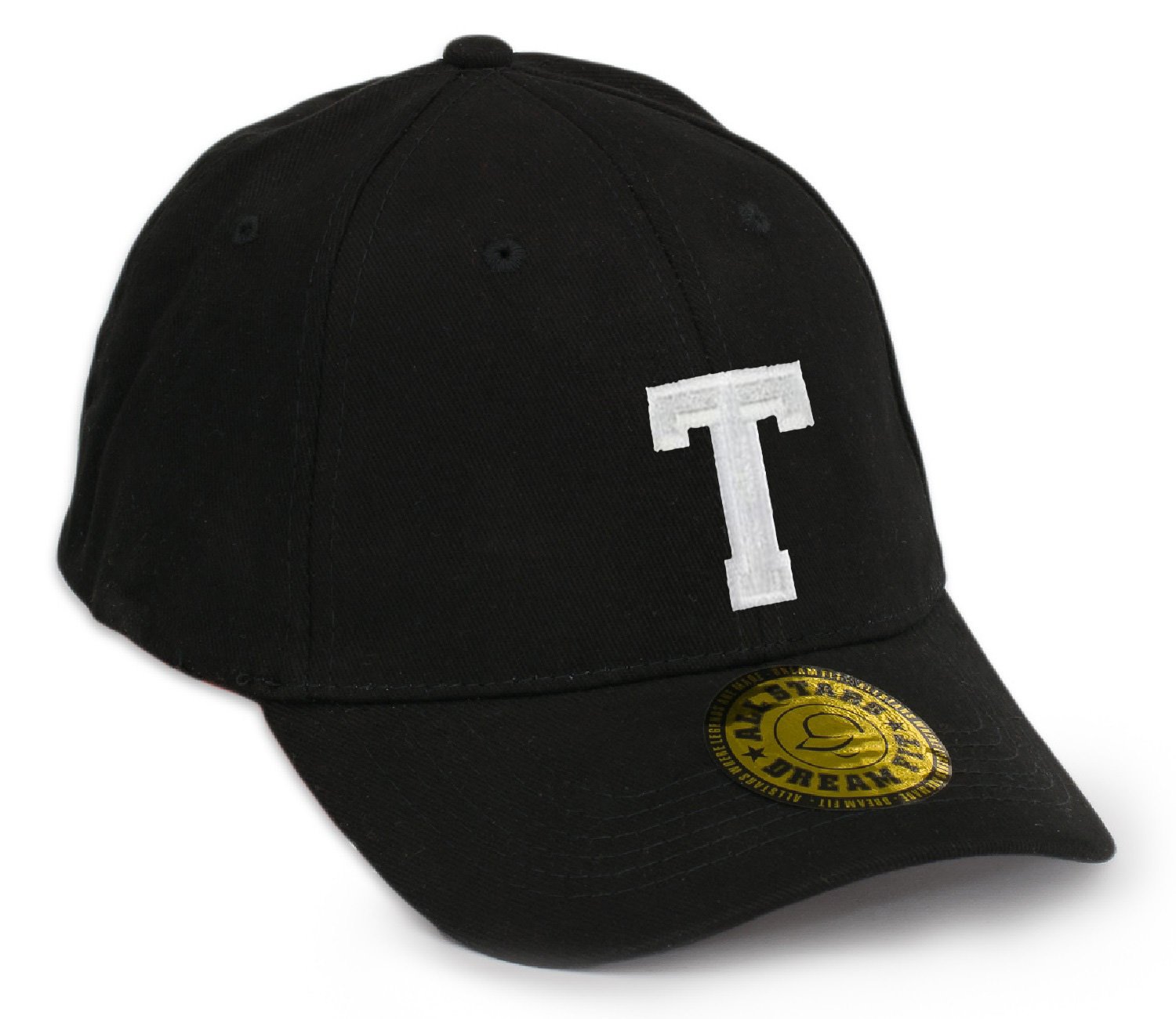 Morefaz New Baseball Snap Back Cap Letter A-Z Embroidered UK Trucker Hat Caps Snapback (T)