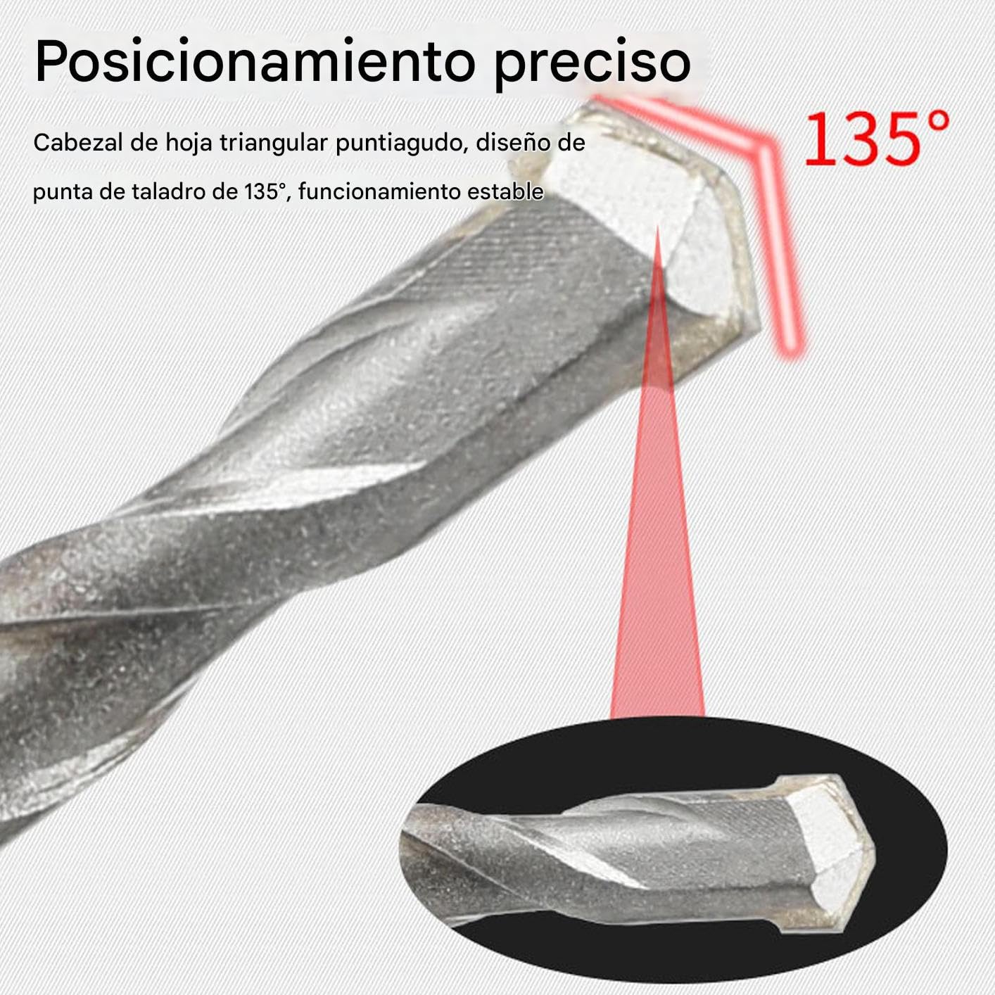 Juego de Brocas para Agujeros en Pared | Broca de Corona Multiusos para Pared de Cemento | Herramienta de Corte Accesorios de Perforación para Fontanería y Electricidad