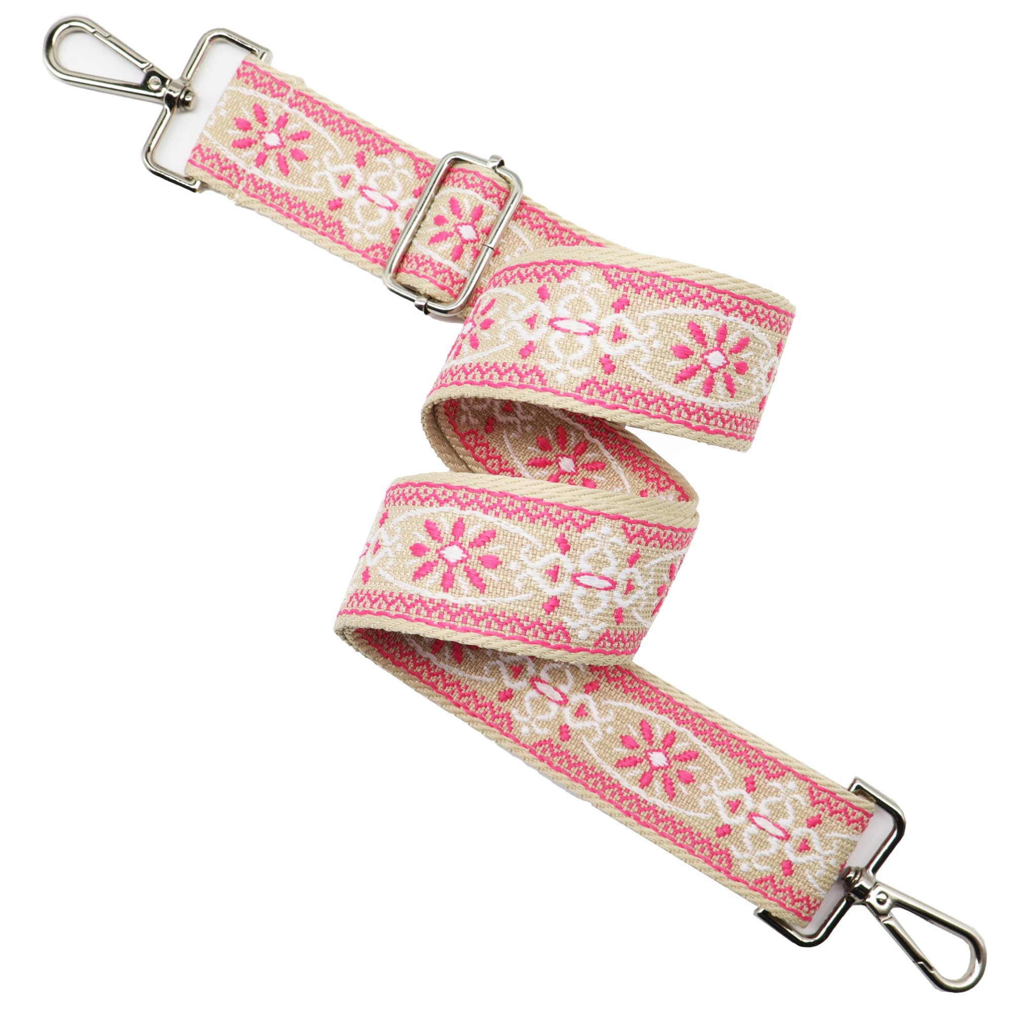 LEMEDE Purse Strap Replacement Crossbody Wide Shoulder Strap Adjustable Canvas Straps Handbag Strap Replacement Belts