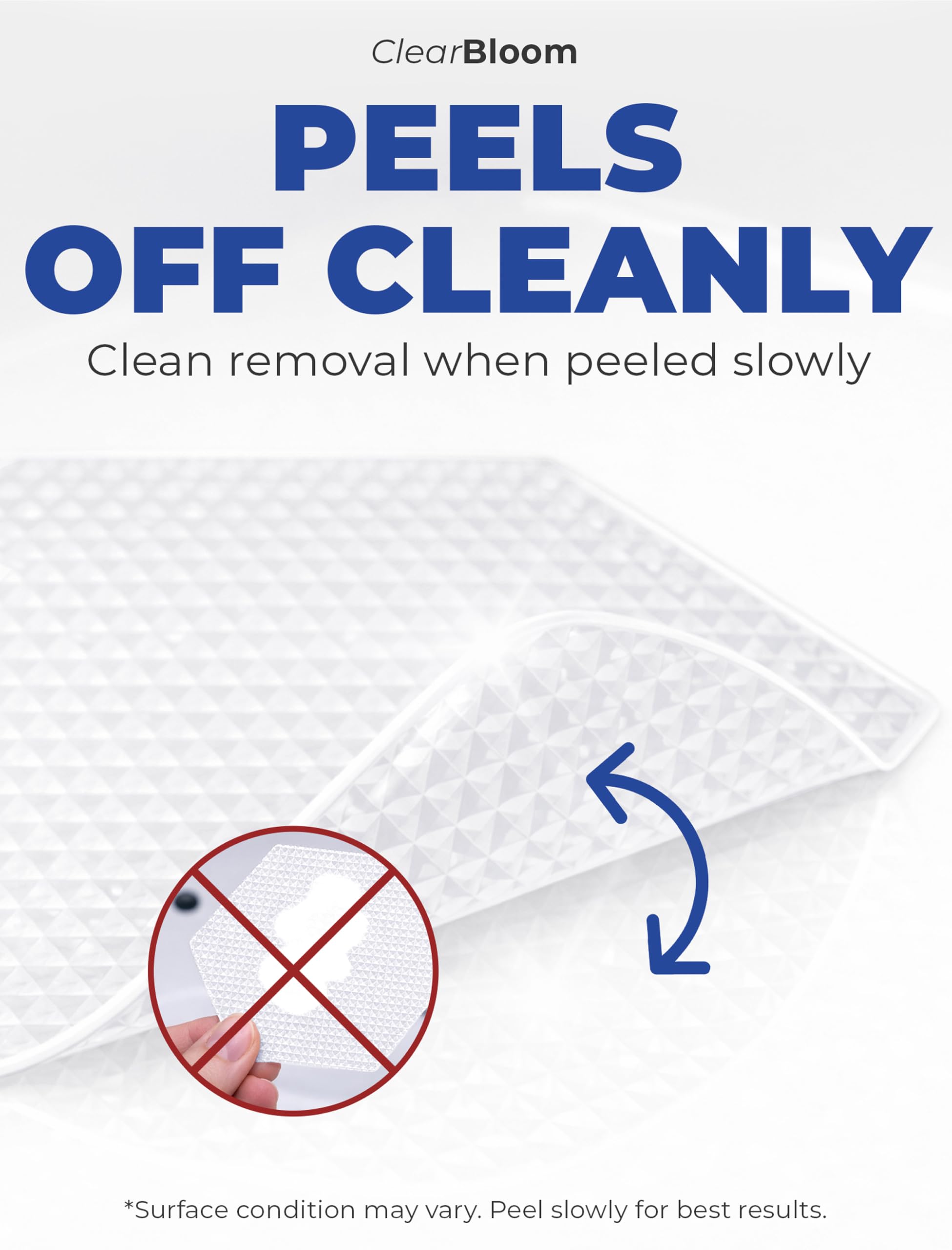 Non-Slip Shower Stickers - Prevent Falls! -3