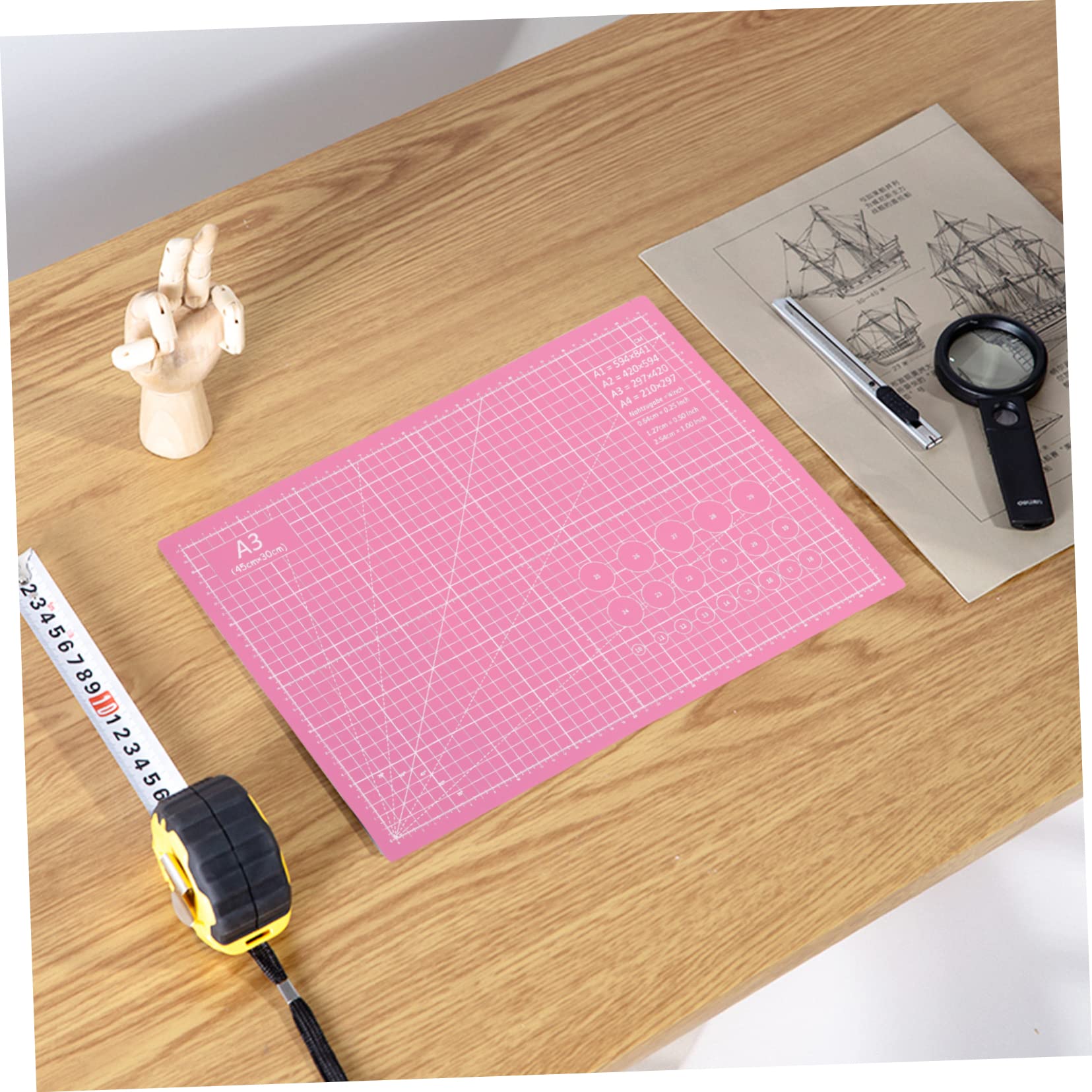 Selbstheilende Schneidematte im A3-format für Papier und Tisch