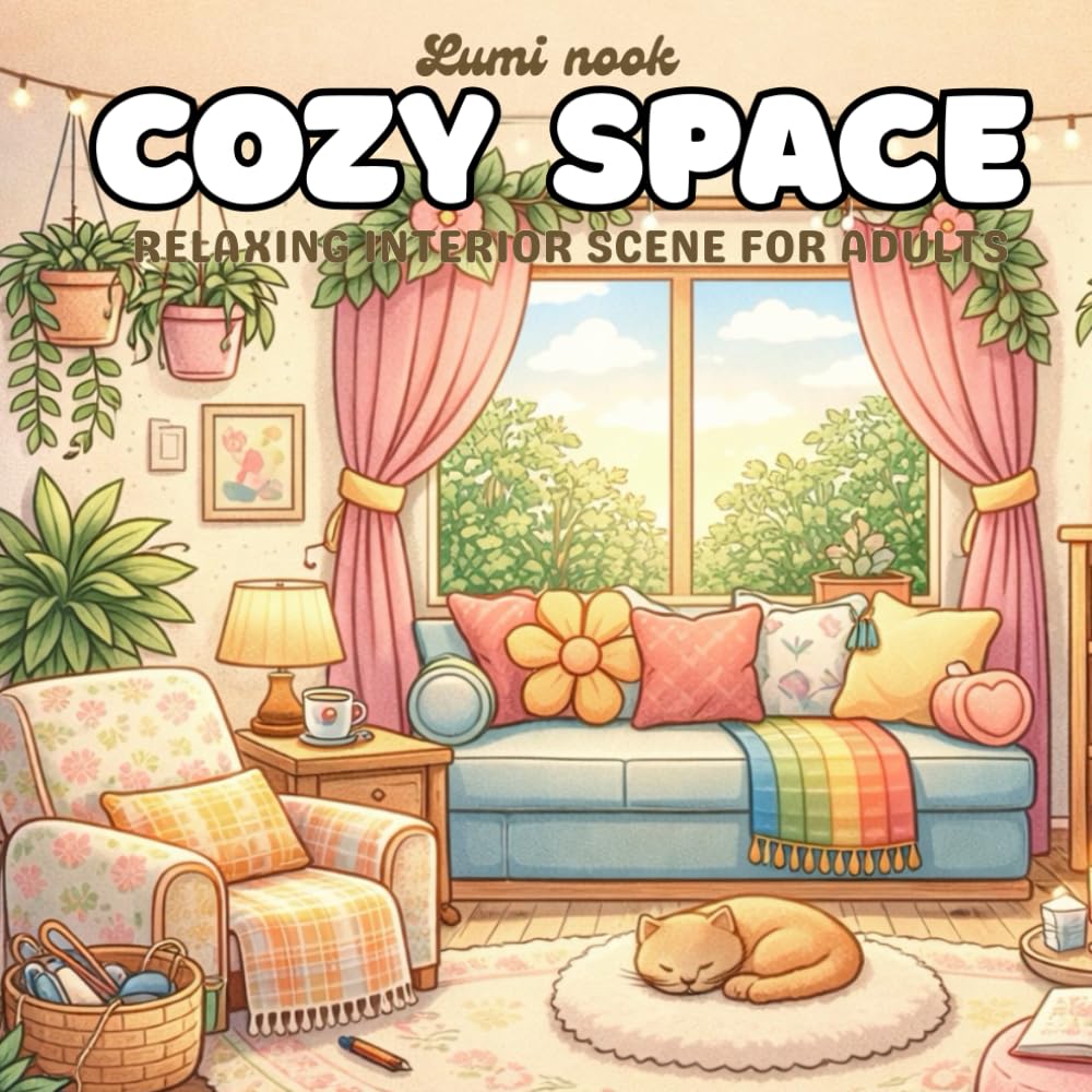 Cozy Spaces: Relaxing Interior Scenes for Adults