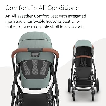 サールナミエス(Saarnamies)：UPPAbaby VISTA UPPAbaby Vista V3 Stroller + Aria Travel System | Modern