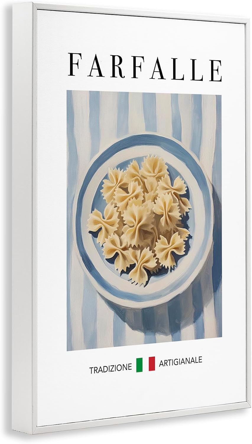Traditional Farafalle Pasta Kitchen, 12 x 18 Inch Framed Giclée Print image 2