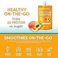 Vista 9 de Designer Wellness Batidos de Proteínas Super Fruits Variedad y Paquete de Mango de Melocotón