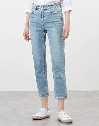 Joules Womens Etta Straight Leg Jeans 