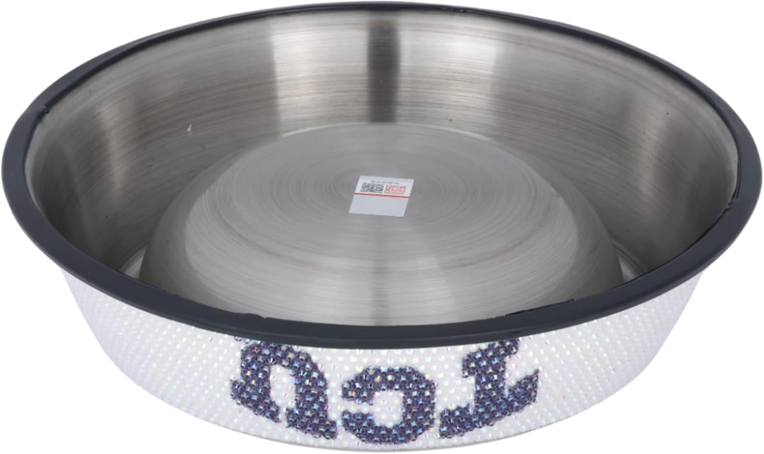 The Memory Company | Licensed NCAA Bling Team Logo Stainless Pet Bowl