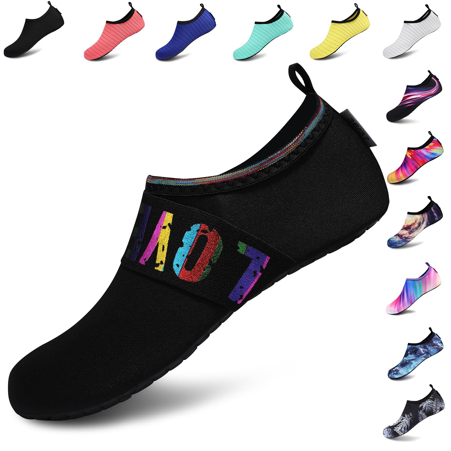Water Shoes for Men Women Barefoot Quick Dry Aqua Socks Slip On