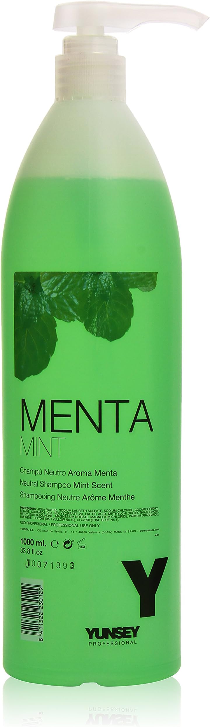 Yunsey Shampoo – 1000 ml Mint 1L