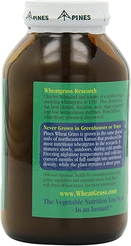 Miniatura 5 de Pines International Hierba de trigo en polvo, 10 onzas