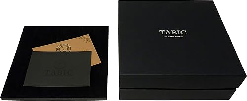 Miniatura 6 de Tabic Reloj romano Prestige hecho a mano en cromo montado en una repisasoporte de exhibición de roble inglés, 8.5 in x 3.0 in