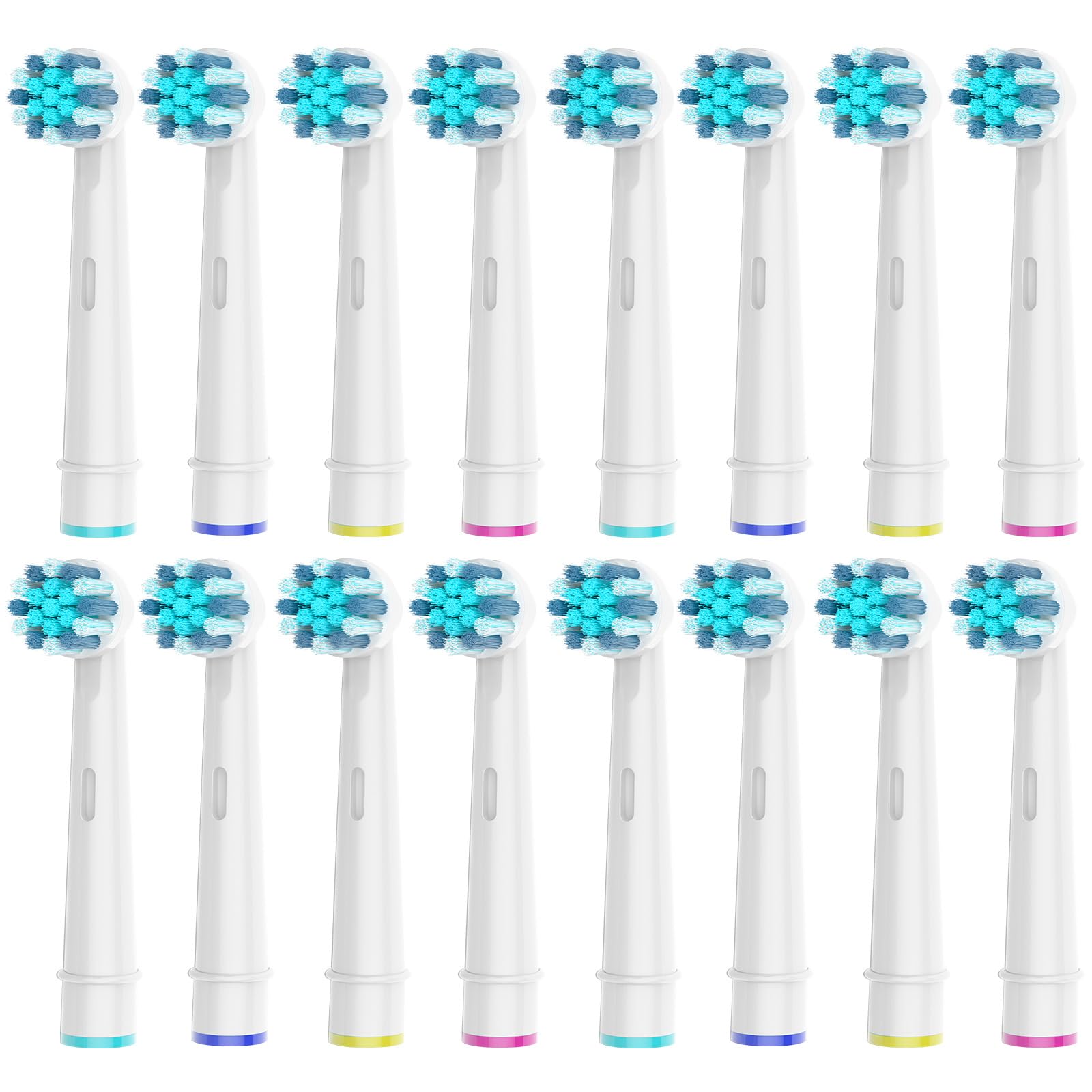 Photo 1 of 16pcs Kids Replacement Heads Compatible with Braun Oral B Kids Electric Toothbrush, Ultra Soft Bristles