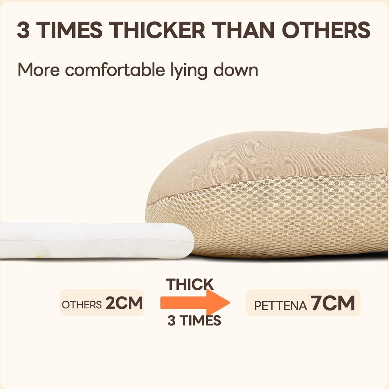 Dog Stroller Cushion & Dog Stroller Mat, Cushion for Dogs & Cats, Ideal Pet Accessories & Pads for Comfortable Rides