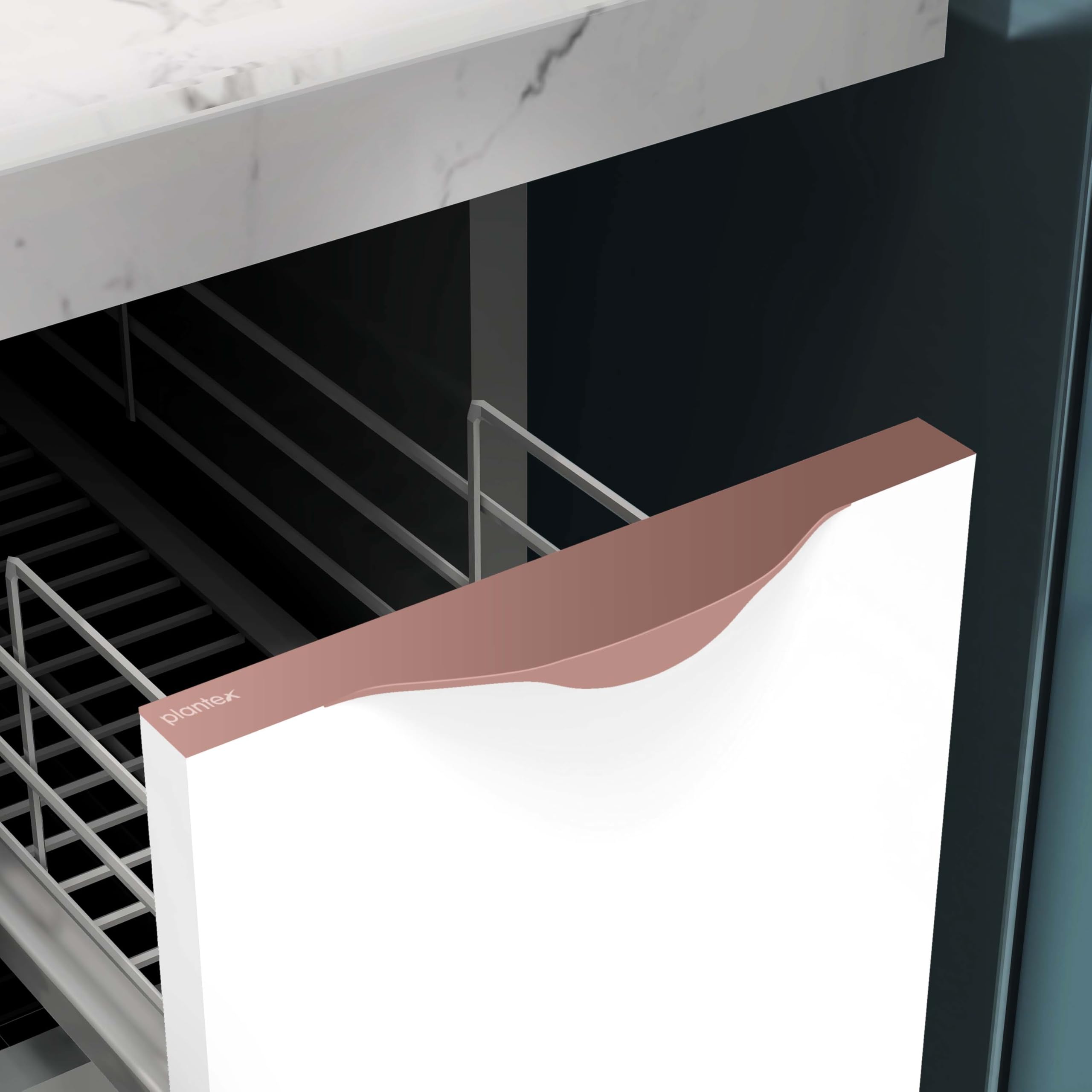 Plantex Profile Handle for Kitchen Cabinet/8 Inch Aluminium Drawer Profile Handle/Wardrobe Pull Handle for Home/Office/Hotel - Pack of 5 (Rose Gold) — Amazon image 14
