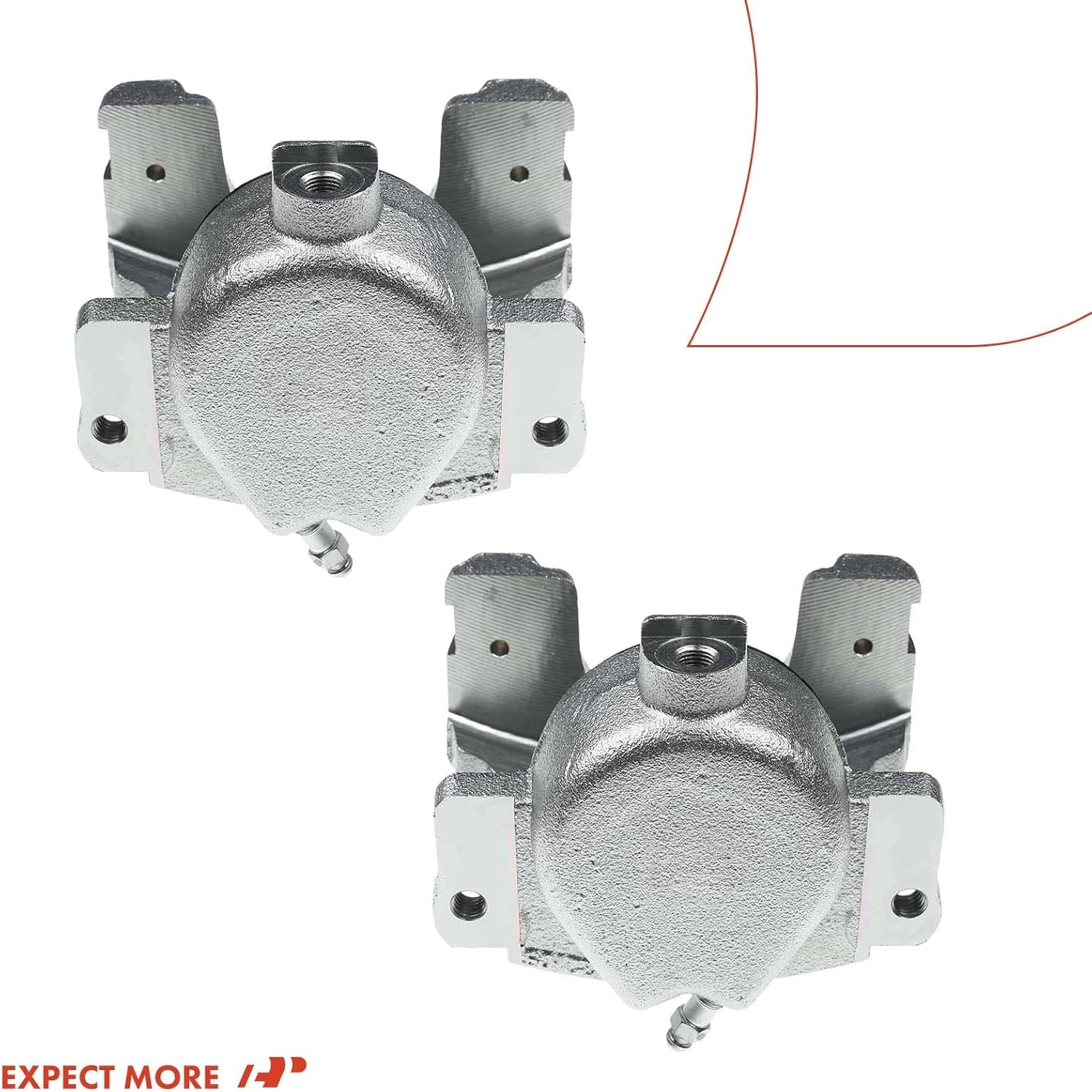 A-Premium Disc Brake Caliper Assembly Without Bracket Compatible with Select Ford and Mercury Models - For Mustang, Fairlane, Falcon, Ranchero, Torino, Comet, Cougar, Cyclone, 1968-1973 - Front