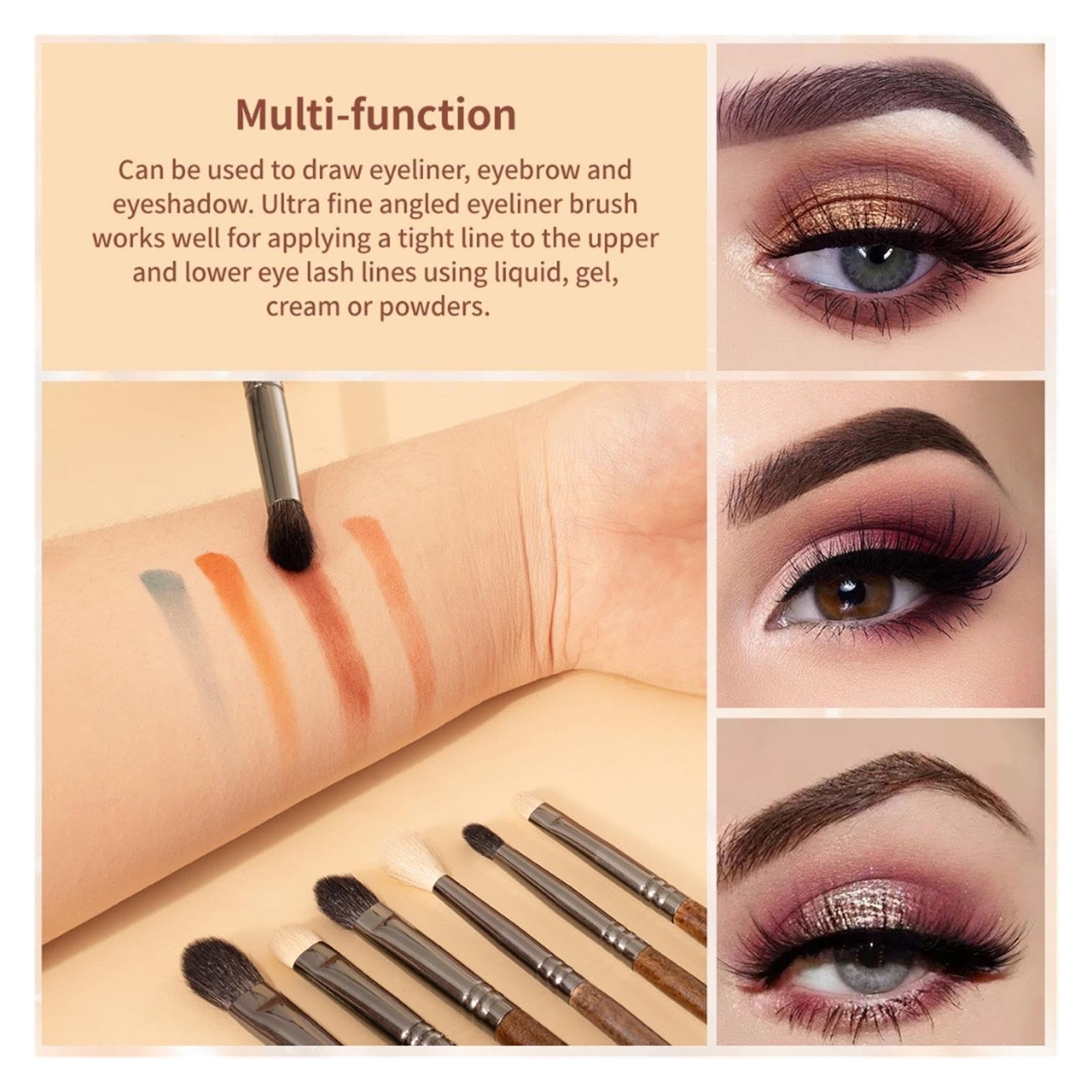 24 Stück Make-up-Pinsel