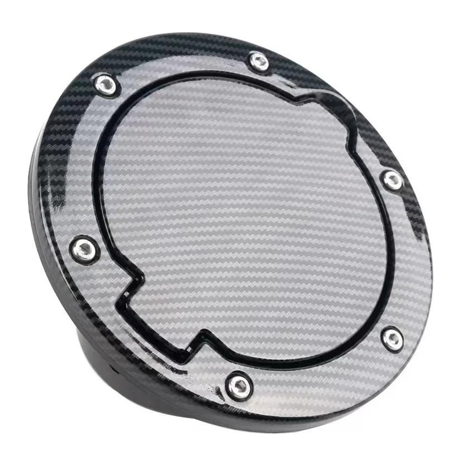 Bouchon de réservoir aspect carbone essence accessoires Jeep Wrangler JK