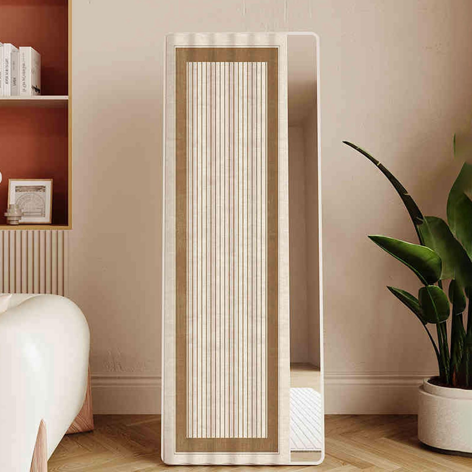 Miroir de chambre anti-poussière étagère pour cuisine cabine salle de bain