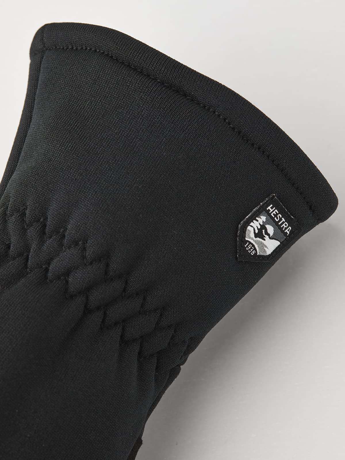 Hestra Touch Point Fleece 5-Finger Glove Liner I Machine Washable, Touch Screen Compatible Liner for Added Warmth - Black - 11