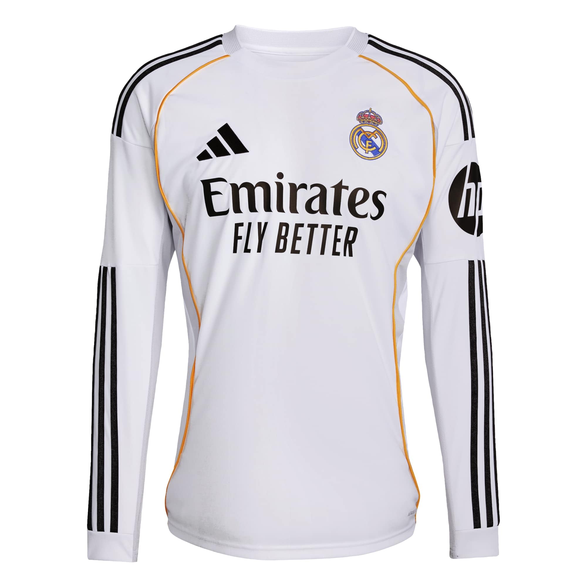 adidas Performance Real Madrid Home 2025/2026 White Men's Long Sleeve Jersey-picture-11