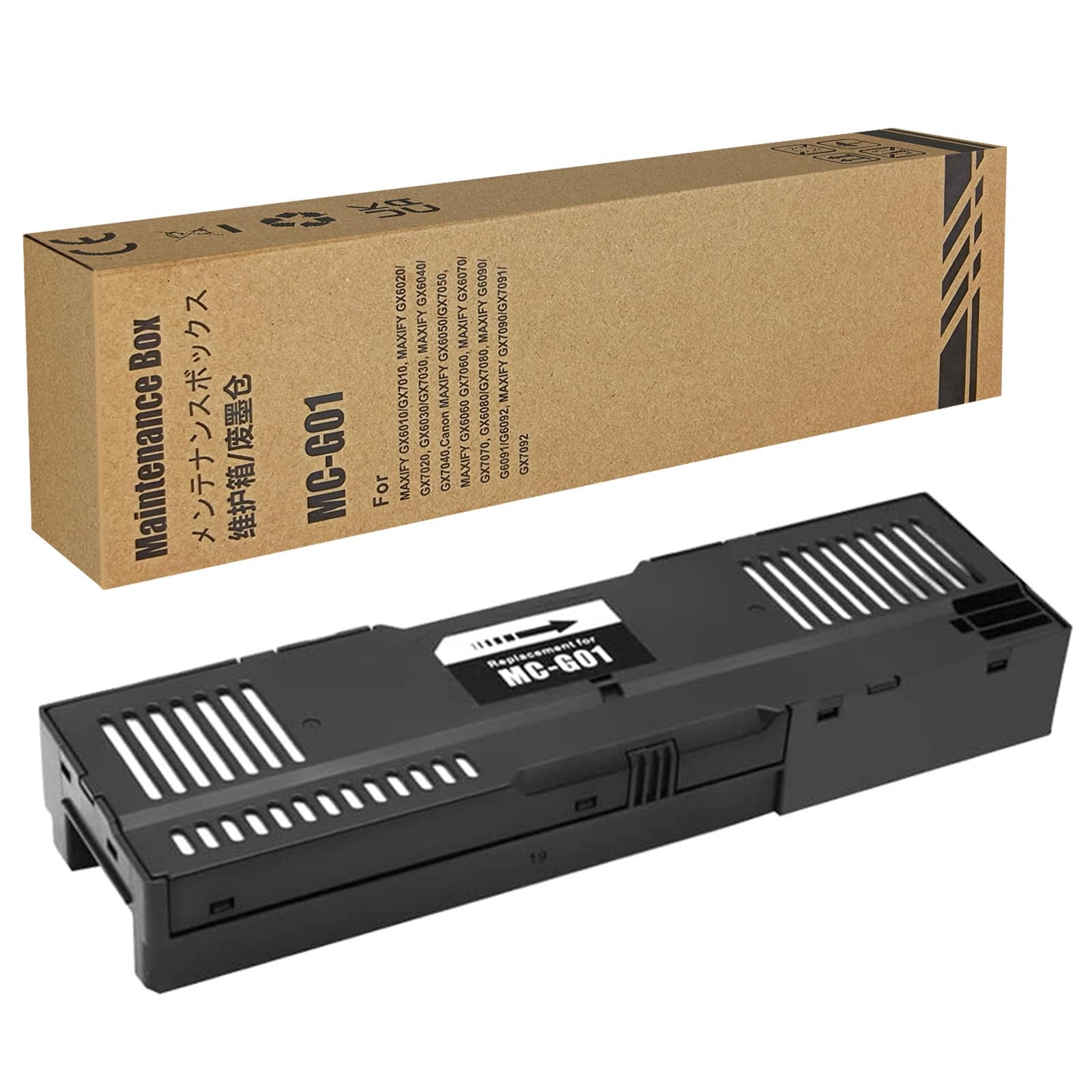 SHUOLEI Tinten-Wartungsbox MC-G01 – Kompatibel Mit Canon MAXIFY Druckern