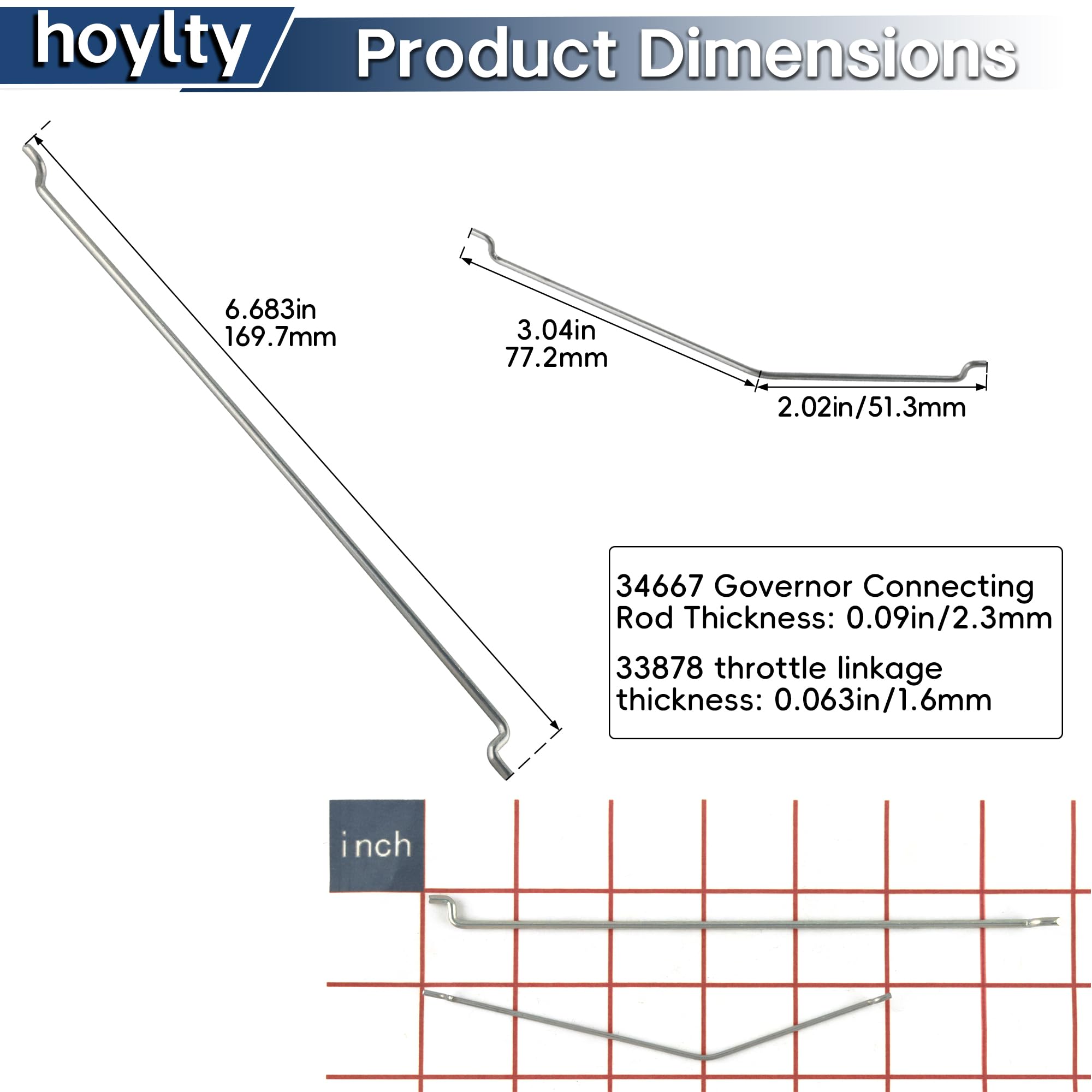 Tige De Gouverneur TECUMSEH 33878 | Aux Petits Moteurs Du Québec - Foto 3