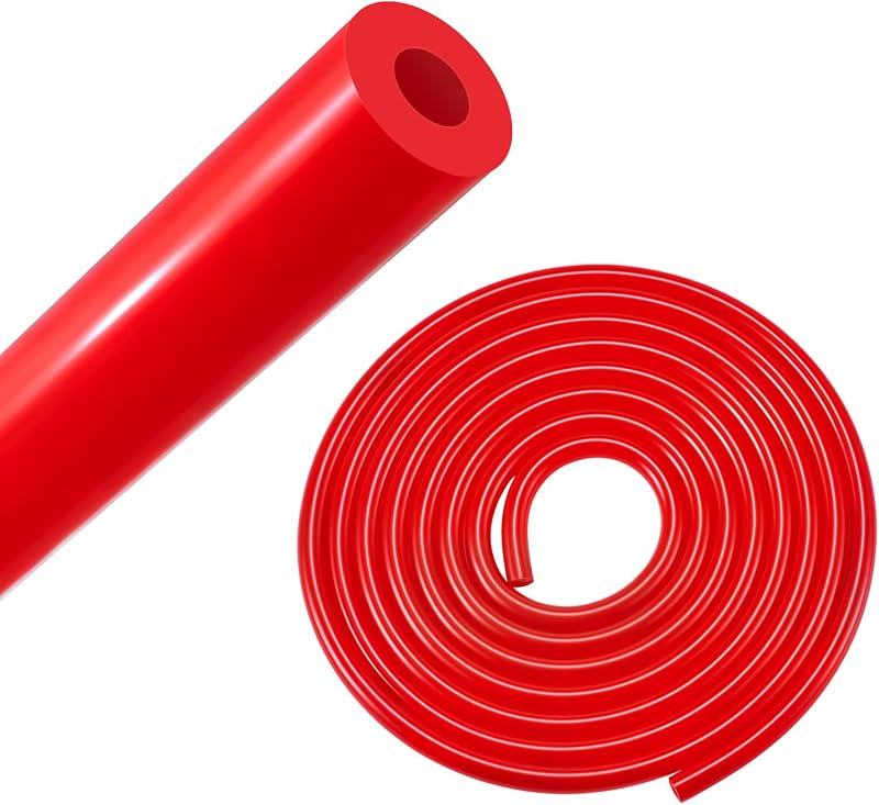 Mangueira de vácuo em silicone EVIL ENERGY 5 mm, vermelha – 3,05 m