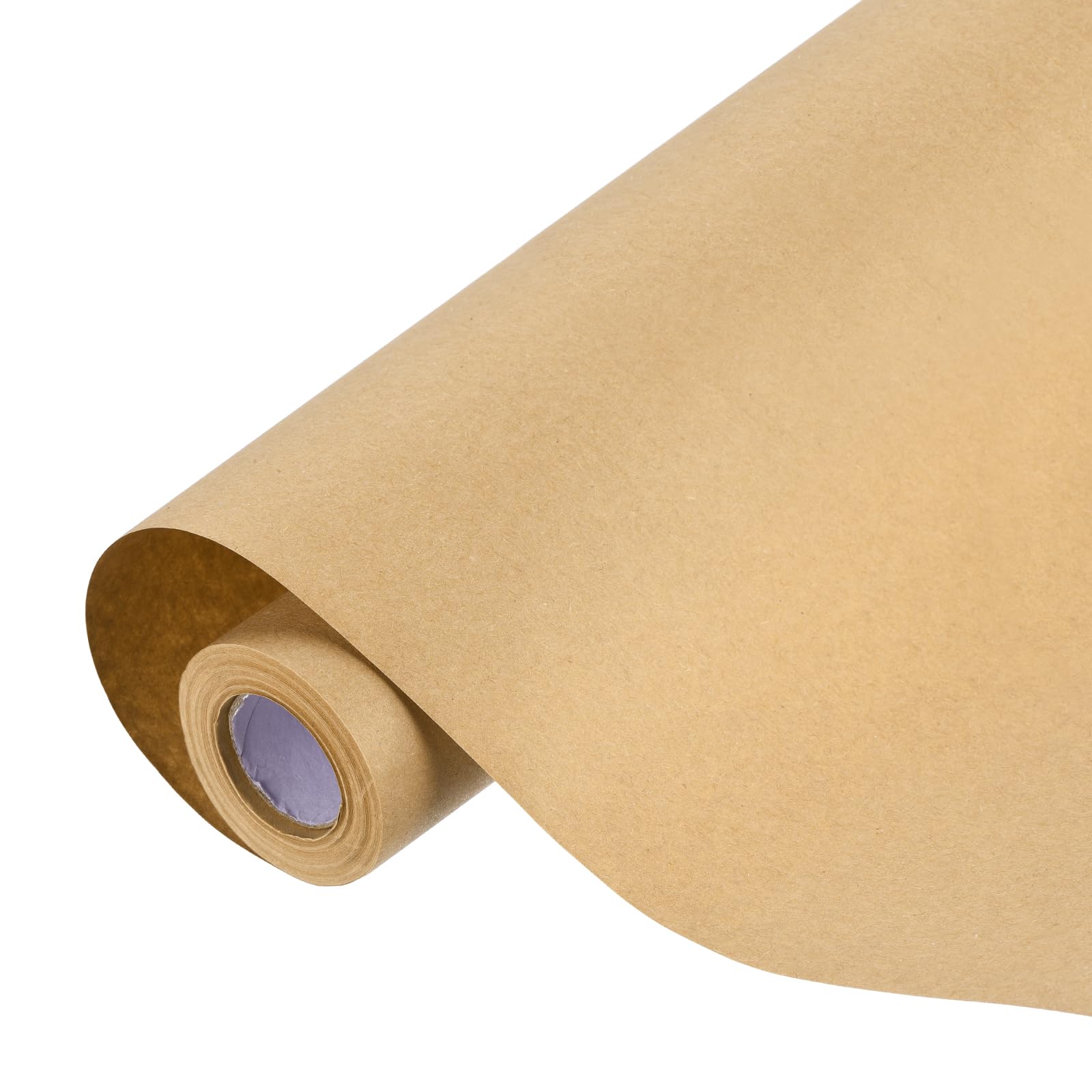 sourcing map Kraft Wrapping Paper Roll, 38cm x 1100cm Decorative Paper for Gift Wrapping Bouquet Flower Bulletin Board Art Painting Craft Packaging Shipping, Brown 80GSM โ image 1