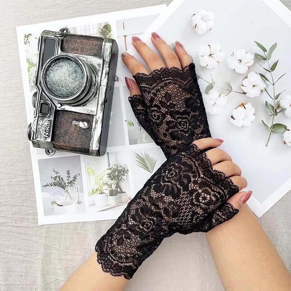 小物 FETICO LACE FINGERLESS GLOVES LACE FINGERLESS GLOVES – FETICO Official Online Shop