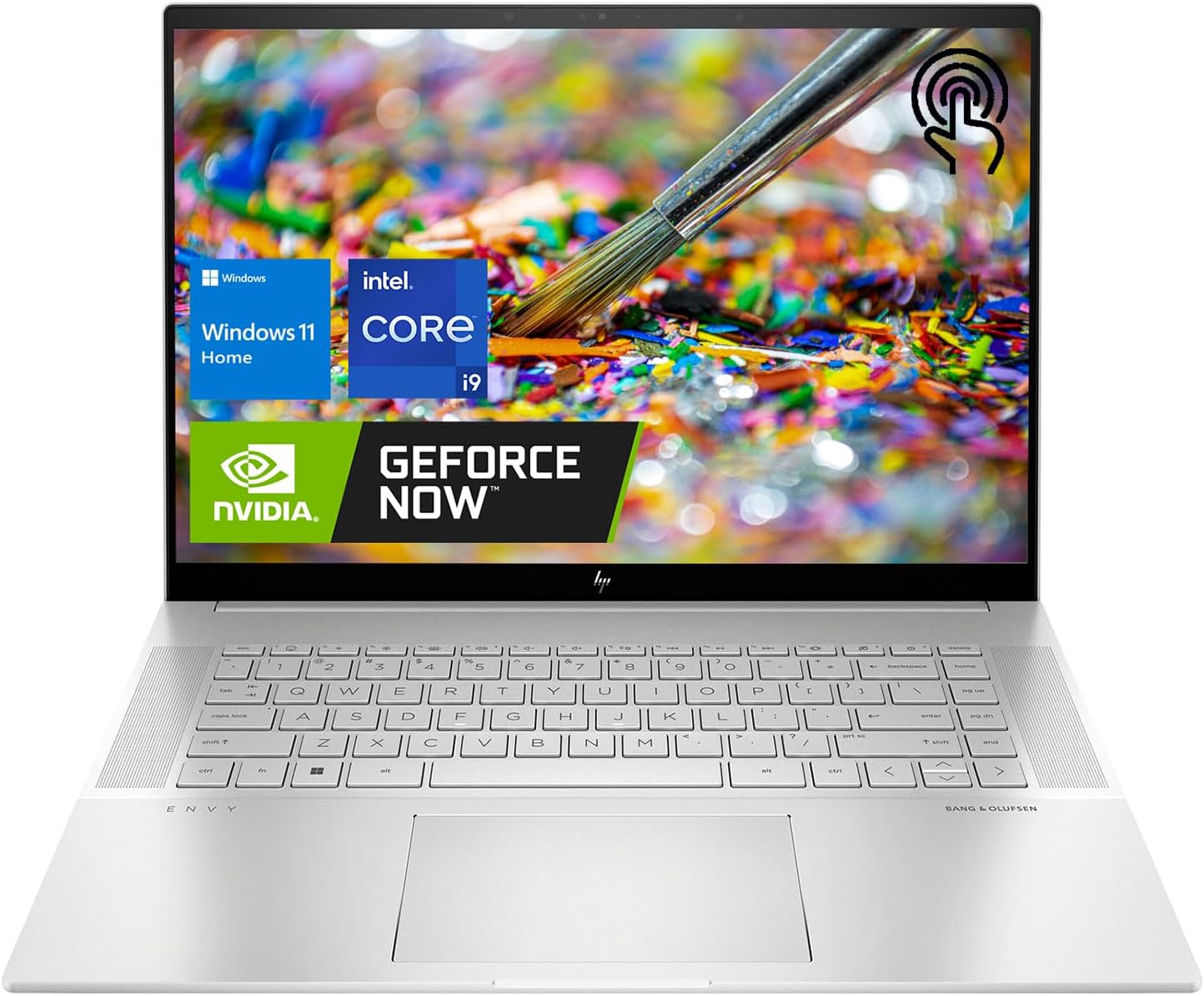HP 17z Notebook Laptop, 17.3’’ HD+ Touchscreen, AMD Ryzen 5 5625U Hexa-Core Processor, 32GB RAM, 1TB SSD + 1TB HDD, Wi-Fi 6, Bluetooth, Webcam, HDMI, Windows 11 Home, Silver