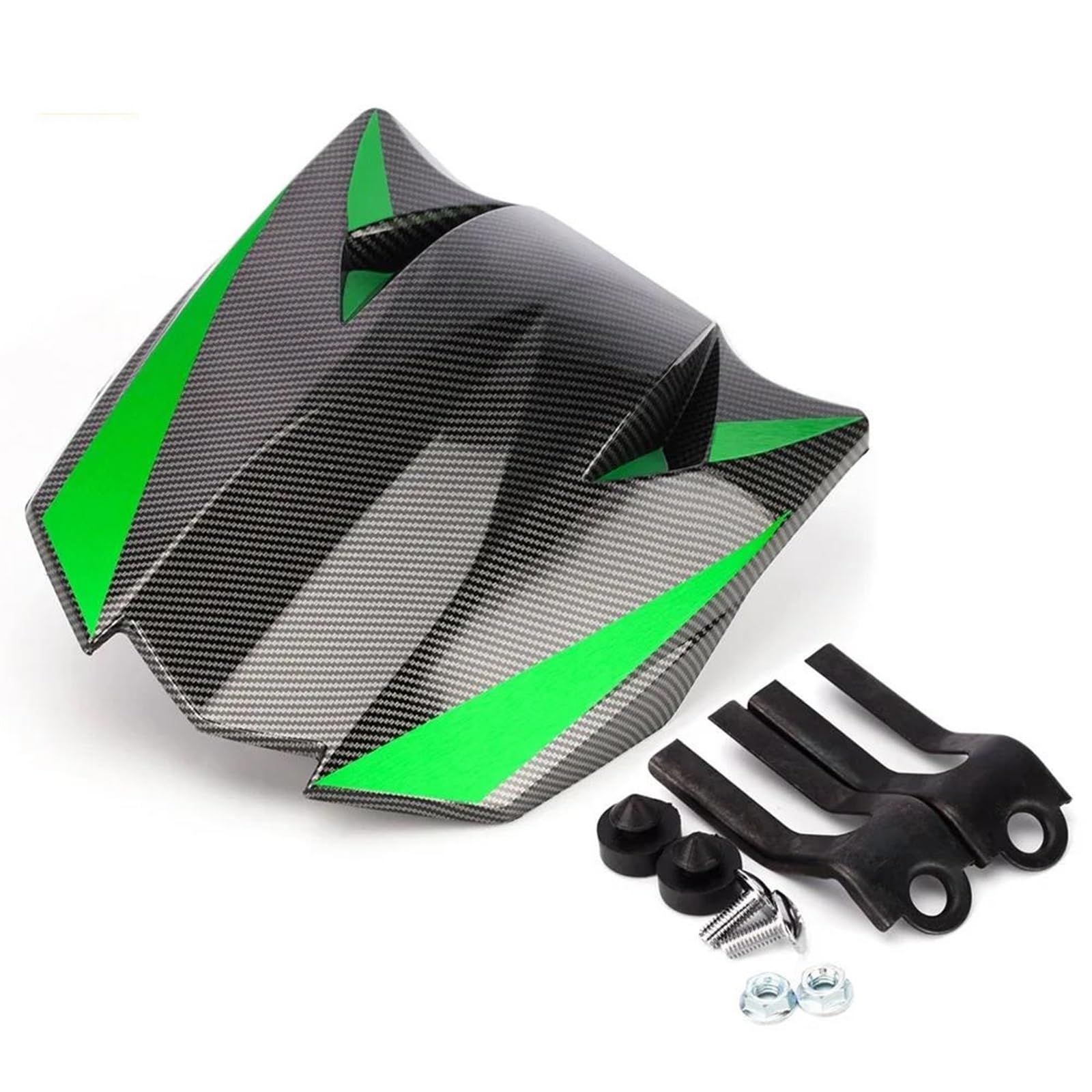 Moto Carenatura Cappuccio per Kawasaki per Z1000SX per Ninja per Z 1000 per SX 1000SX Passeggero Posteriore Cowl Sedile Posteriore Copertura Carenatura Parte Fodere per sedili Moto(Carbon Fiber B)