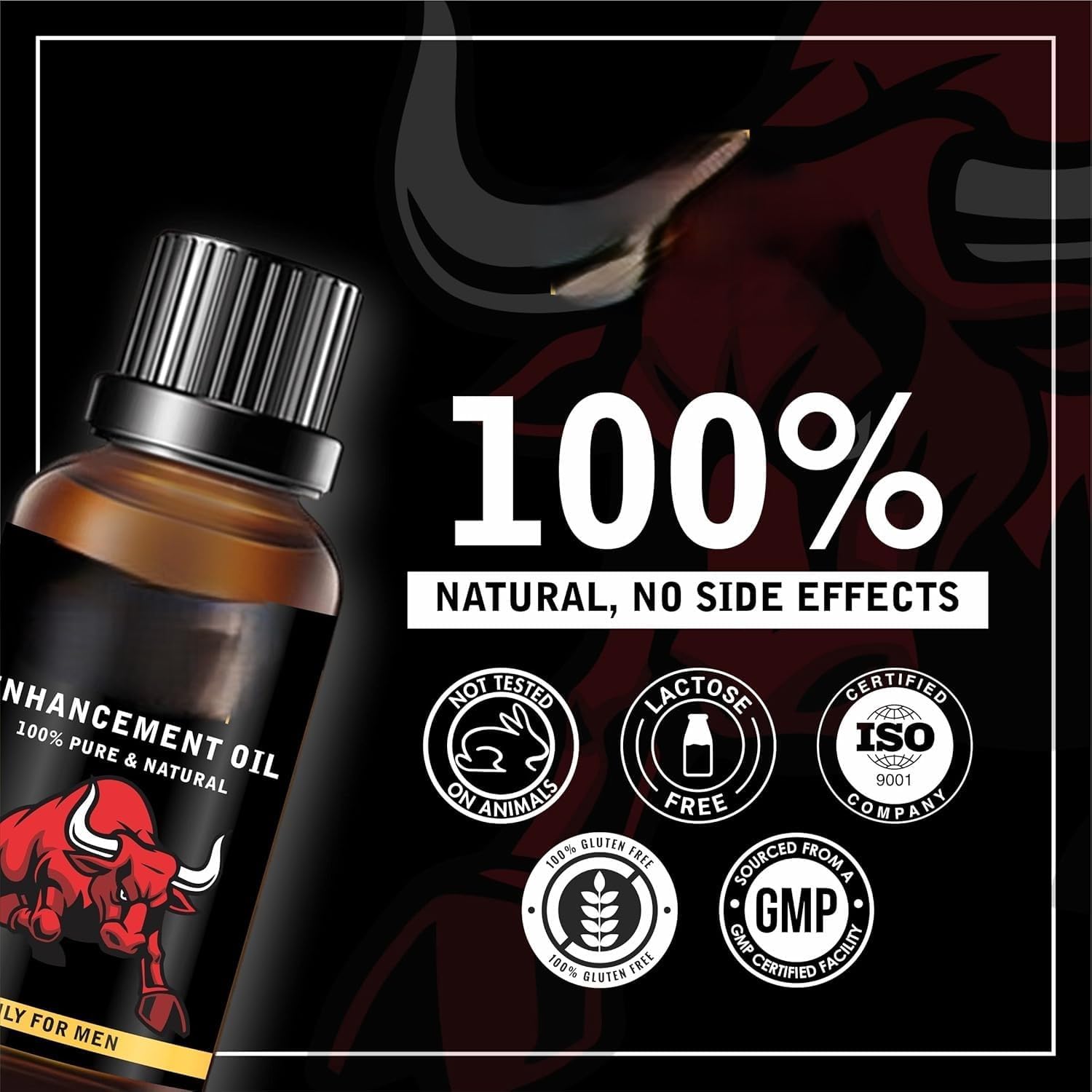 TU Massage Oil for Men, 100% Natural & Effective Oil for Men,(30ml)