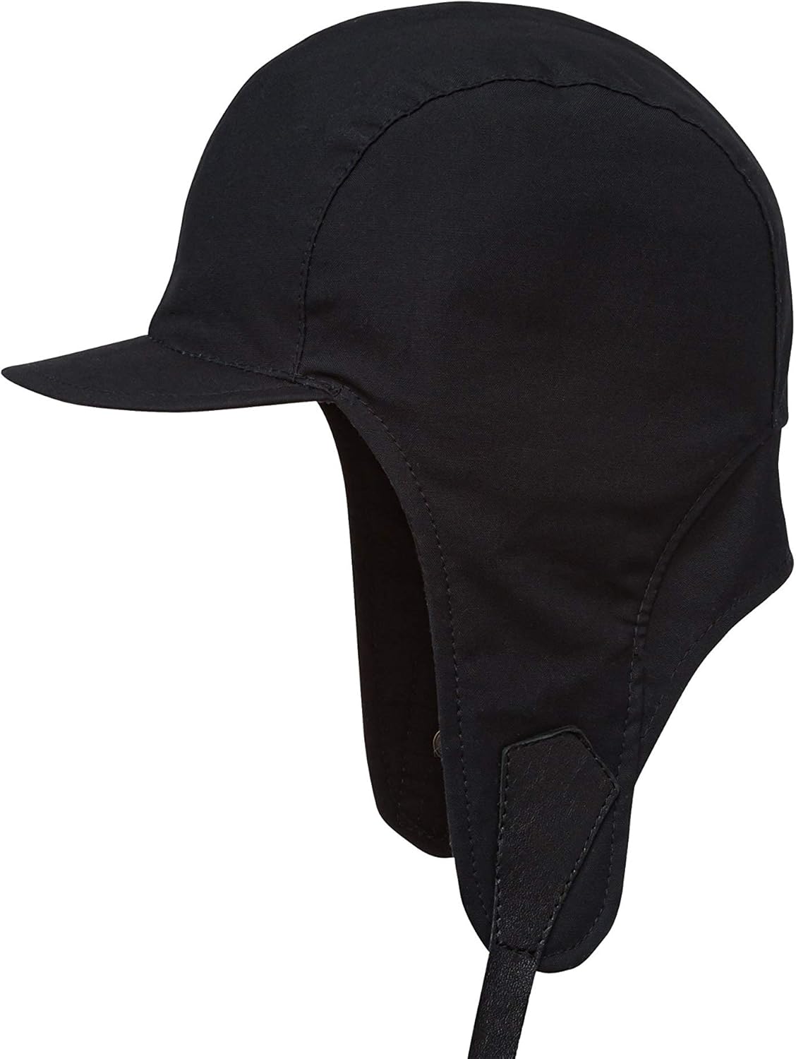 Sterkowski Shelter Cap | Waxed Cotton Aviator Cap | Comfortable Weatherproof Trapper Hat with Earflaps