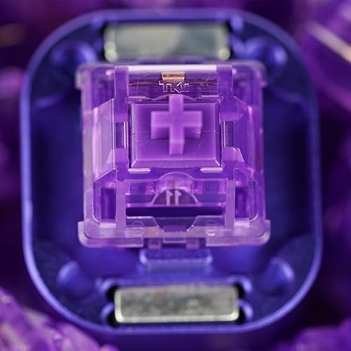 Miniatura 3 de THE KEY DOT CO TheKey.Company - Interruptores de teclado BlackBerry Clicky Tacticle POM Stem para teclado mecánico (90 interruptores)