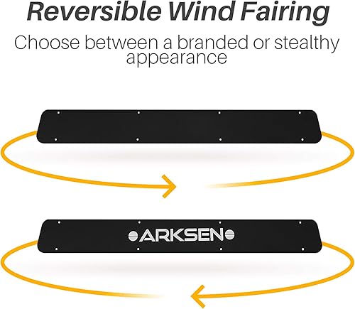 Miniatura 7 de ARKSEN - Cesta de carga perfecta para techo ancho, 84 x 50 x 6 pulgadas, 150 lb Portaequipaje resistente para techo de vehículo capacidad de SUV